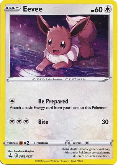 Eevee - SWSH127 - Sword & Shield Promo