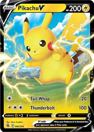 Pikachu V - 086/264 - Fusion Strike