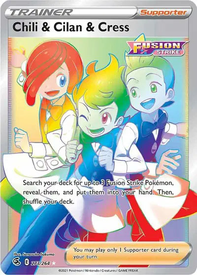 Chili & Cilan & Cress - 273/264 - Fusion Strike