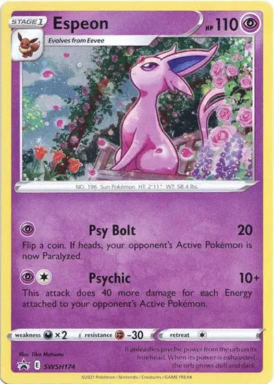 Espeon - SWSH174 - Sword & Shield Promo