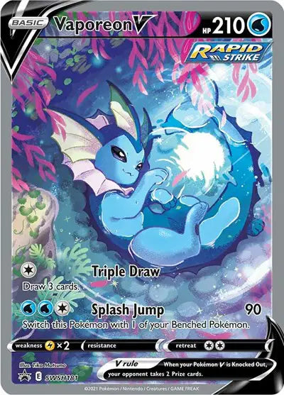 Vaporeon V - SWSH181 - Sword & Shield Promo