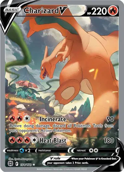 Charizard V - 154/172 - Brilliant Stars
