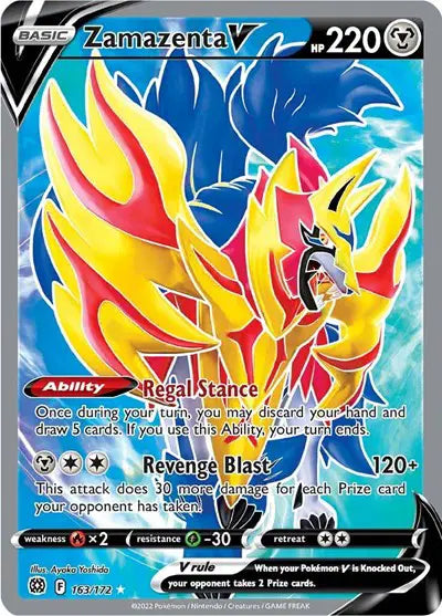 Zamazenta V - 163/172 - Brilliant Stars