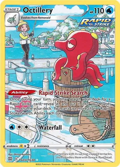 Octillery - TG03/TG30 - Brilliant Stars - Trainer Gallery