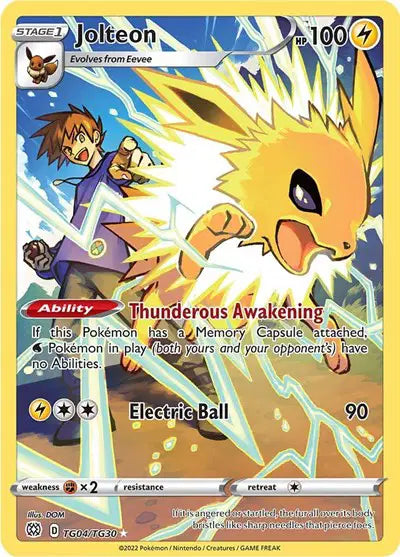 Jolteon - TG04/TG30 - Brilliant Stars - Trainer Gallery