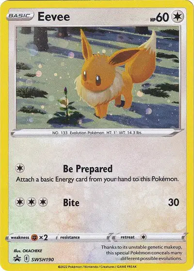 Eevee - SWSH190 - Sword & Shield Promo