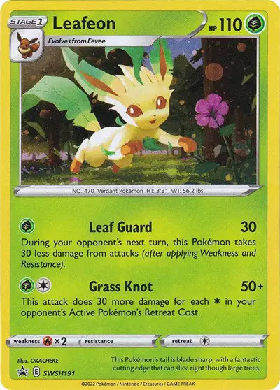 Leafeon - SWSH191 - Sword & Shield Promo