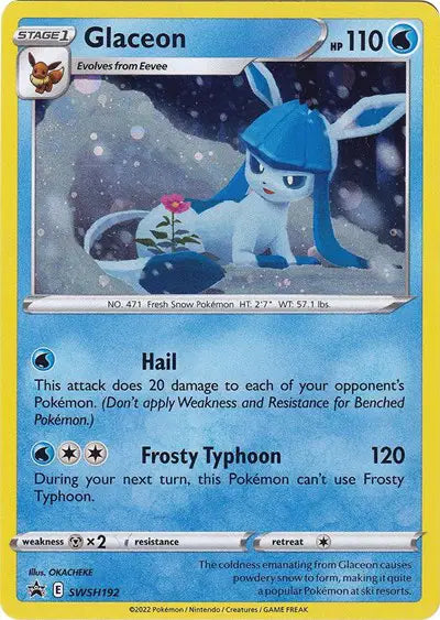 Glaceon - SWSH192 - Sword & Shield Promo