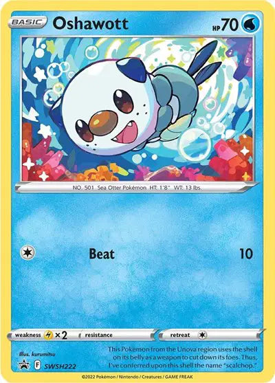 Oshawott - SWSH222 - Sword & Shield Promo