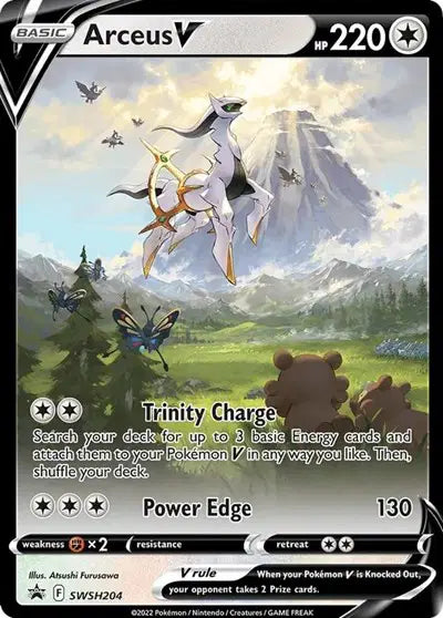 Arceus V - SWSH204 - Sword & Shield Promo