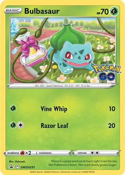 Bulbasaur - SWSH231 - Sword & Shield Promo