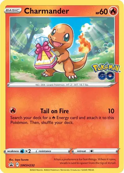 Charmander - SWSH232 - Sword & Shield Promo