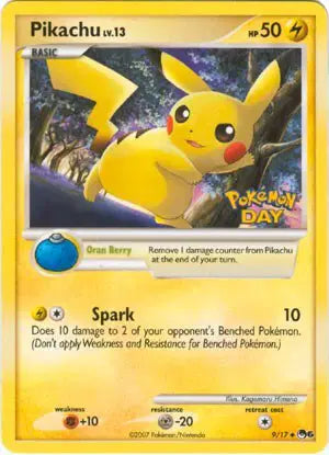 Pikachu - 9/17 - Pokémon Day - Pop Series 6