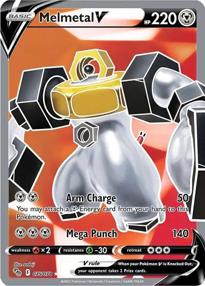 Melmetal V - 075/078 - Pokemon Go
