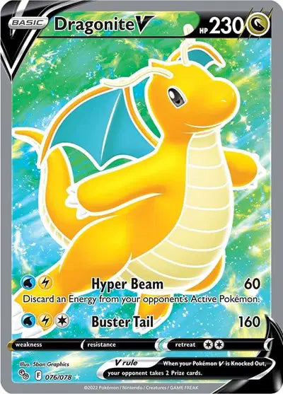 Dragonite V - 076/078 - Pokemon Go