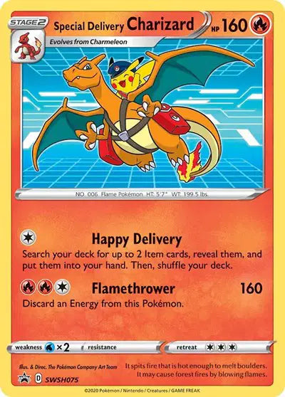 Special Delivery Charizard - SWSH075 - Sword & Shield Promo