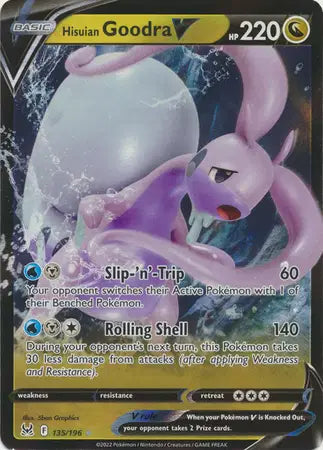Hisuian Goodra V - 135/196 - Lost Origin