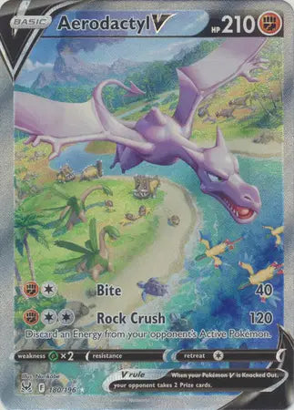 Aerodactyl V - 180/196 - Lost Origin