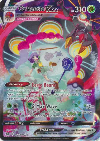 Orbeetle VMAX - TG13/TG30 - Lost Origin - Trainer Gallery