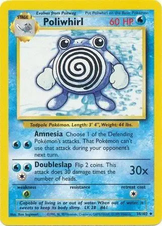 Poliwhirl - 38/102 - Base Set