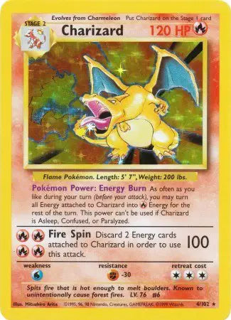 Charizard - 4/102 - Base Set