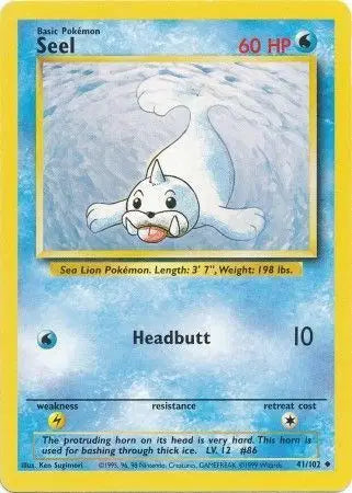 Seel - 41/102 - Base Set