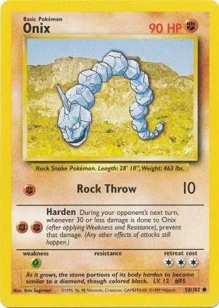 Onix - 56/102 - Base Set