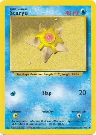Staryu - 65/102 - Base Set