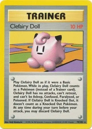 Clefairy Doll - 70/102 - Base Set