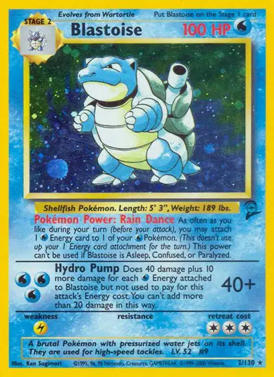 Blastoise - 2/130 - Base Set 2