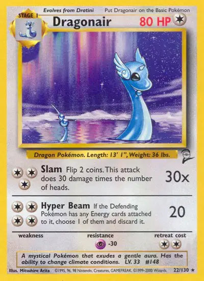 Dragonair - 22/130 - Base Set 2