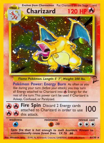 Charizard - 4/130 - Base Set 2