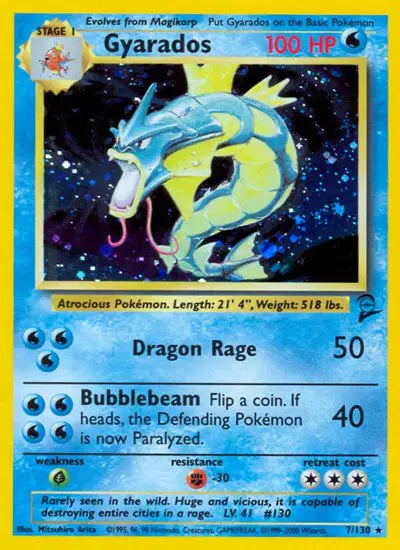 Gyarados - 7/130 - Base Set 2