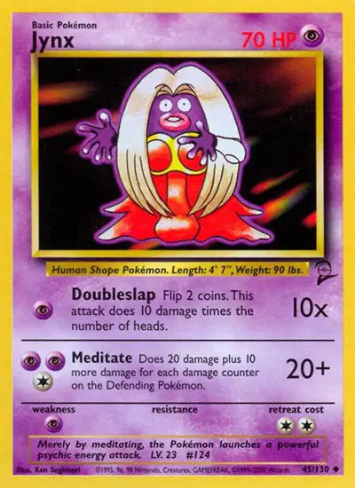 Jynx - 45/130 - Base Set 2