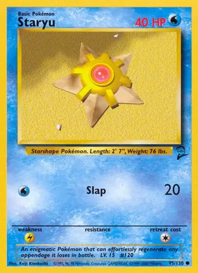 Staryu - 95/130 - Base Set 2