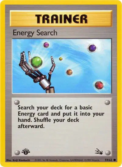 Energy Search - 59/62 - 1st Edition - Fossil