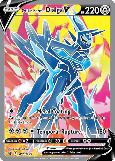 Origin Forme Dialga V - SWSH255 - Sword & Shield Promo