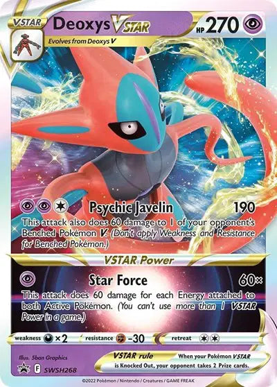 Deoxys VSTAR - SWSH268 - Sword & Shield Promo