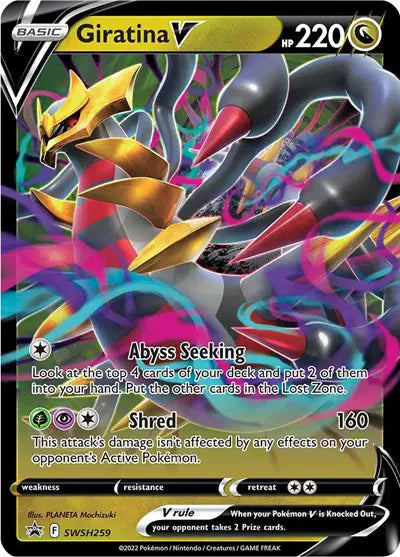 Giratina V - SWSH259 - Sword & Shield Promo