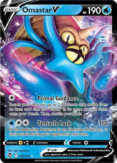 Omastar V - 035/195 - Silver Tempest
