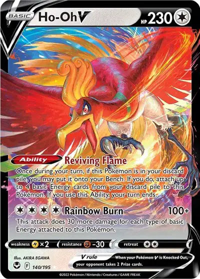 Ho-oh V - 140/195 - Silver Tempest