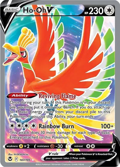 Ho-oh - 187/195 - Silver Tempest
