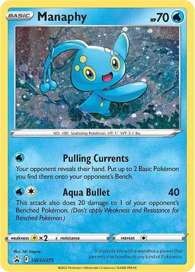 Manaphy - SWSH275 - Sword & Shield Promo