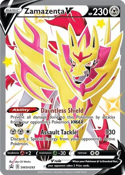 Zamazenta V - SWSH293 - Sword & Shield Promo
