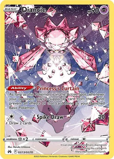Diancie - GG13/GG70 - Crown Zenith - Galarian Gallery