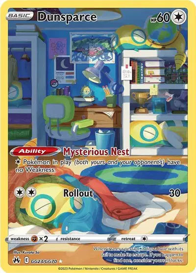Dunsparce - GG23/GG70 - Crown Zenith - Galarian Gallery