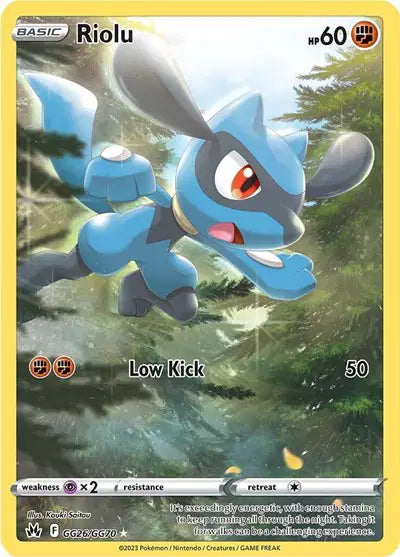 Riolu - GG26/GG70 - Crown Zenith - Galarian Gallery