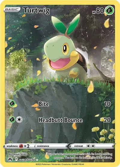 Turtwig - GG31/GG70 - Crown Zenith - Galarian Gallery