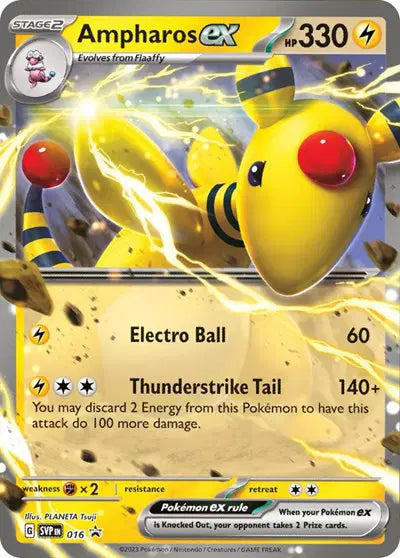 Ampharos ex - 016 - Scarlet & Violet Promo