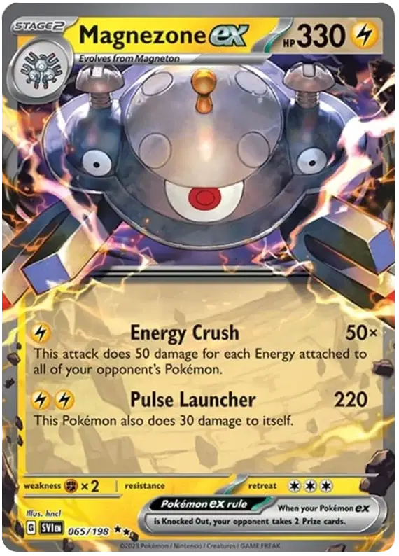 Magnezone ex - 065/198 - Scarlet & Violet Base Set